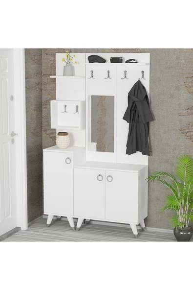 Kalender Dekor Sonia-5-2 Sn01 Ayakkabılık Vestiyer Portmanto ürün görseli