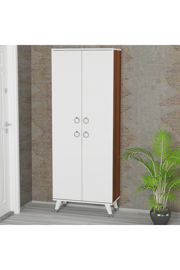 Kalender Dekor Sonia-4 Sn03 Ayakkabılık Vestiyer Portmanto