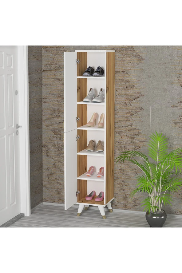 Kalender Dekor Sonia-3 Sn02 Ayakkabılık Vestiyer Portmanto - Resim 2