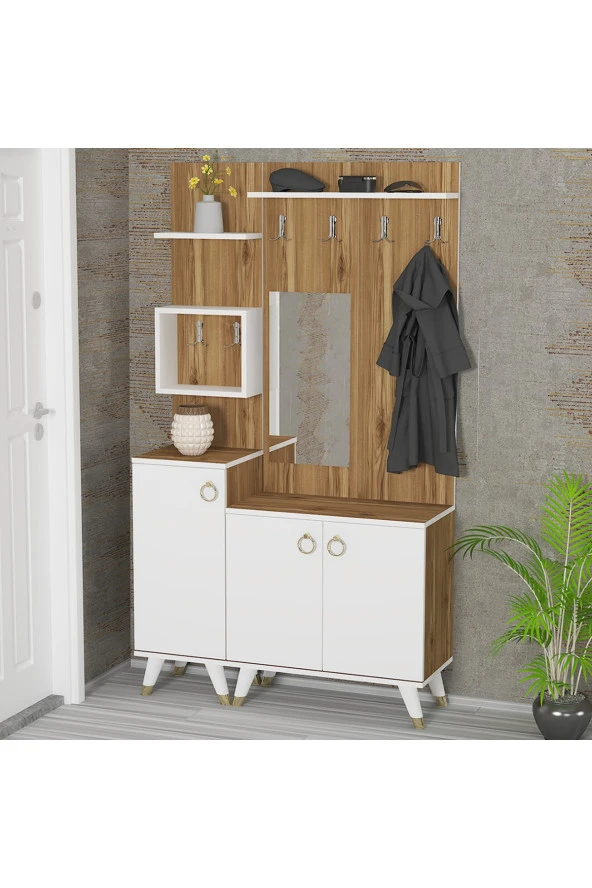 Kalender Dekor Sonia-5-2 Sn02 Ayakkabılık Vestiyer Portmanto ürün görseli