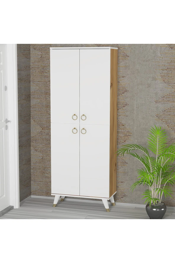 Kalender Dekor Sonia-4 Sn02 Ayakkabılık Vestiyer Portmanto