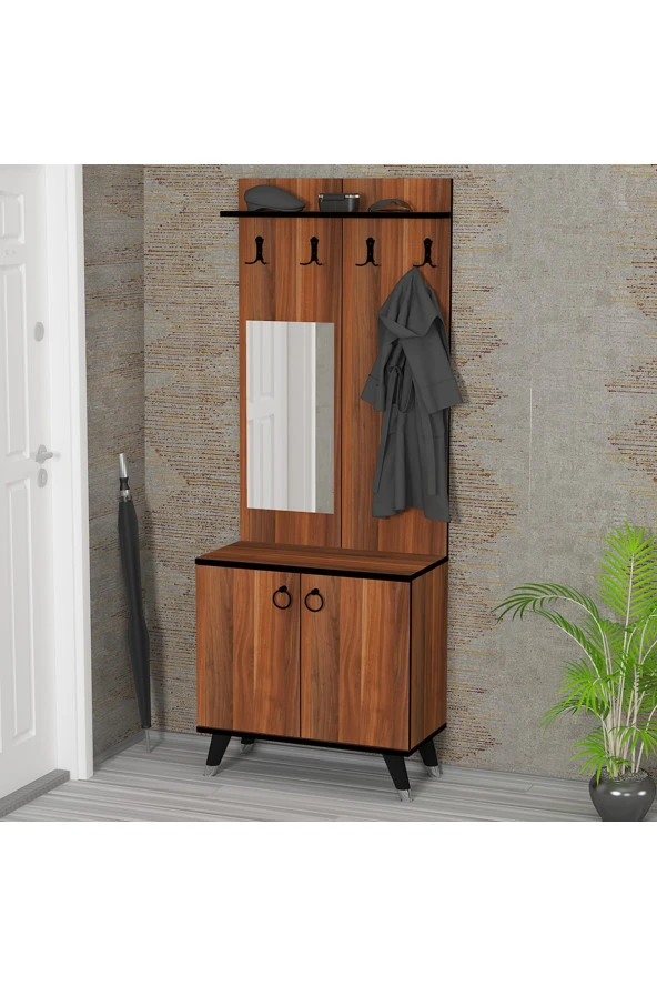 Kalender Dekor Sonia-5 Sn05 Ayakkabılık Vestiyer Portmanto