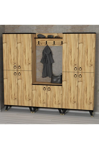 Kalender Dekor Sonia-1-4-4 Sn04 Ayakkabılık Vestiyer Portmanto ürün görseli