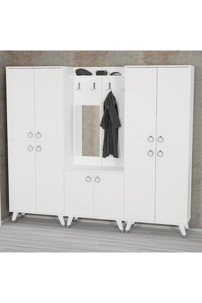 Kalender Dekor Sonia-5-4-4 Sn01 Ayakkabılık Vestiyer Portmanto ürün görseli