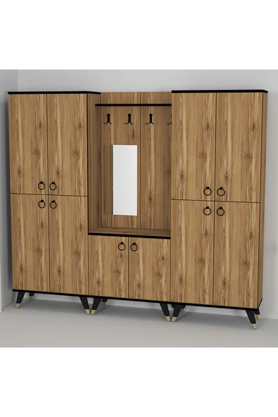 Kalender Dekor Sonia-5-4-4 Sn04 Ayakkabılık Vestiyer Portmanto - Resim 3