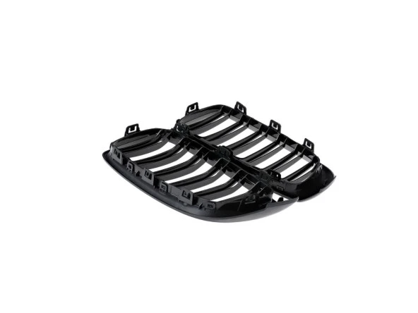 Bmw 4 Uyumlu Serisi F32 2013-2019 M4 Böbrek (Cift Cızgı Panjur) Piano Black - 3