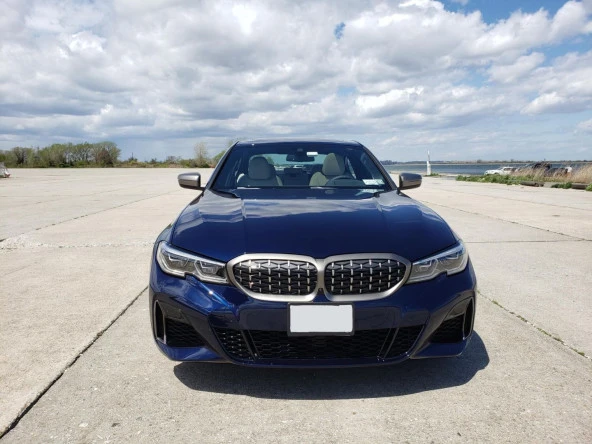 Bmw 3 Uyumlu Serisi G20 2019+ Diamond Panjur (Böbrek) - Krom Çerçeve - 3