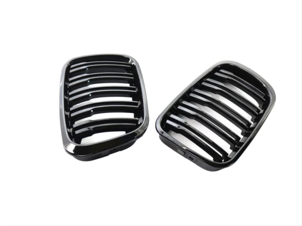 Bmw E46 Uyumlu 45384 Çift Çizgi M Panjur (Böbrek) - Resim 2