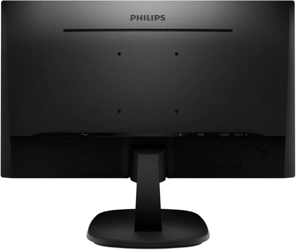 PHILIPS 273V7QJAB VLine 27" LED IPS 5ms 75hz 1920x1080 FullHD VGA HDMI DP Multimedya (VESA) Siyah Monitör - Resim 2