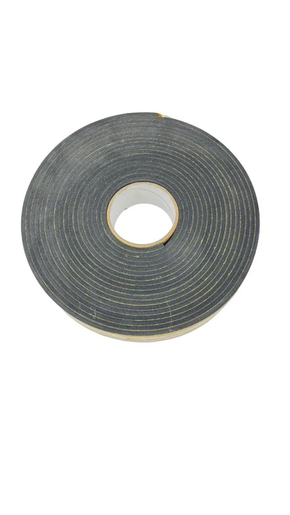 Contacall Endüstriyel EPDM (Kauçuk) 5mm x 50 mm 10 metre Çift Taraflı Yapışkan Bantlı Yalıtım Süngeri - 5