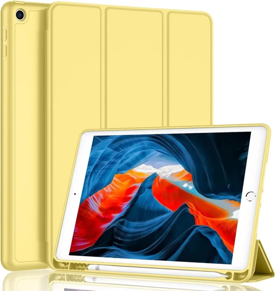 Apple iPad Pro 10.5" Kılıf Kalem Bölmeli Smart Case A1701 A1709 A1852 - 11