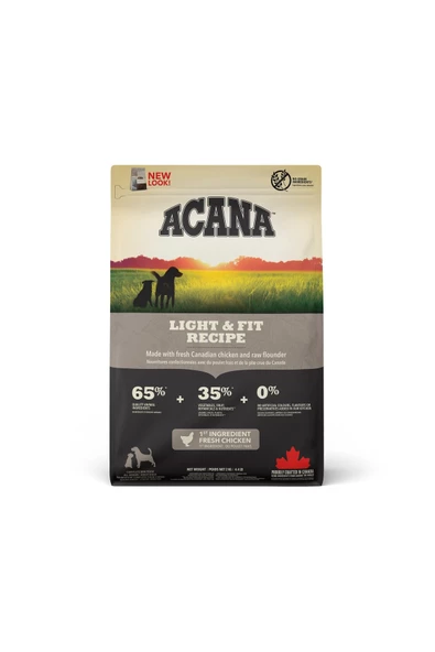 Acana Köpek Maması Heritage Light Fit 2 Kg