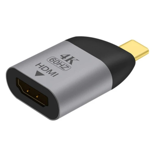 Type C To Hdmi 4K 60Hz Çevirici Dönüştürücü Mini Adaptor