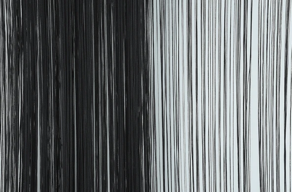 İP PERDE İNCE ZİNCİR ANTRASİT RENK 300 x 280 CM - Resim 8