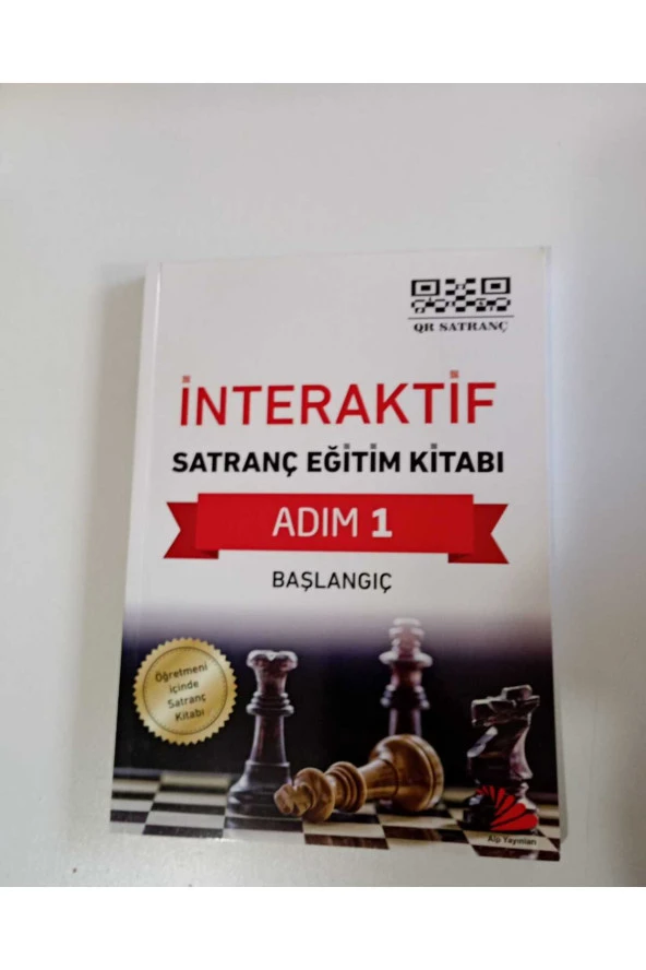 interaktif satranç eğitim kitabı adım 1 başlangıç alp yayınları