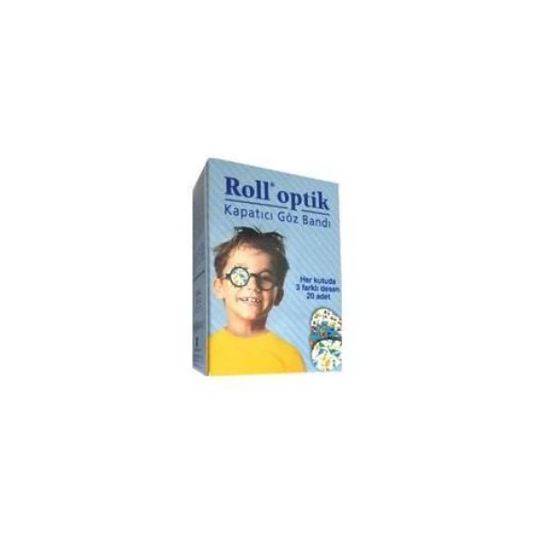 Roll Optik Göz Bandı Erkek 20'li