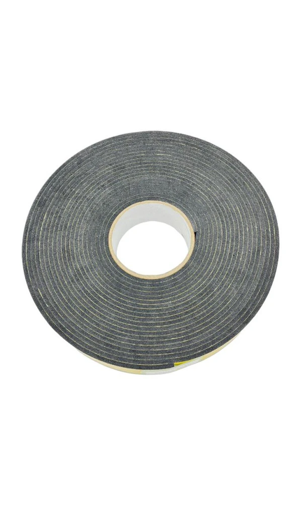 Contacall Endüstriyel EPDM (Kauçuk)  Çift Taraflı Yapışkan Bantlı Yalıtım Süngeri 4mmx40 mm 10 metre - 5