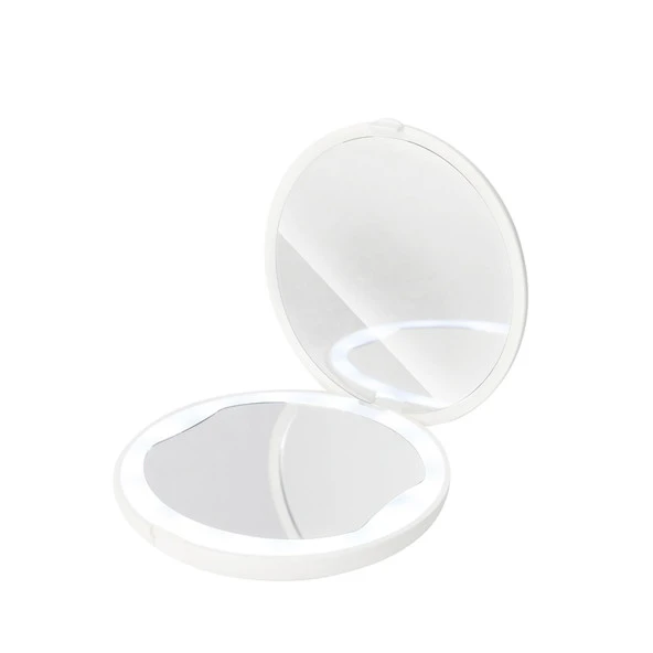 Valkyrie 1X 5X LED Işıklı Makyaj Aynası - Cep Çanta Cüzdan Aynası - 7