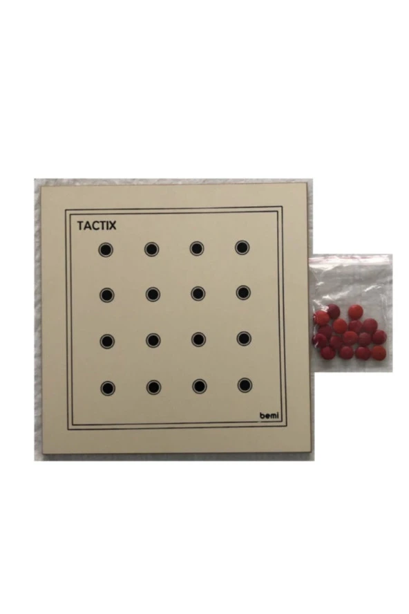 Bemi Ahşap Nim & Tactix Zeka Ve Strateji Oyunu - 2