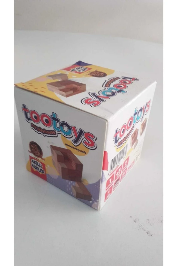 Ahşap Zeka Küpü Soma Küpleri - 2