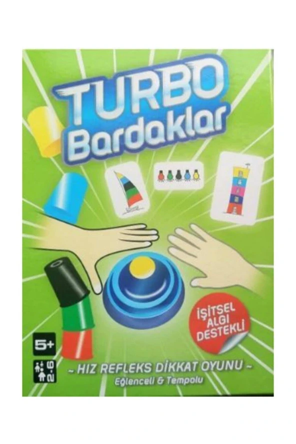 Turbo Bardaklar - Işitsel Algı Destekli Hızlı Bardaklar - Pratik