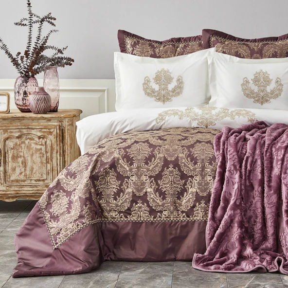 Karaca Home Helena Mürdüm 10 Parça Çeyiz Seti ürün görseli 1