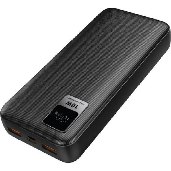 Dexim K52 20.000 Mah LED Göstergeli Powerbank Siyah