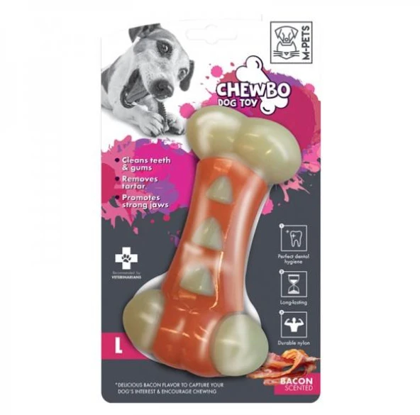 M-Pets Chewbo Köpek Tartar Temizleyici Oyuncak Kemik Large