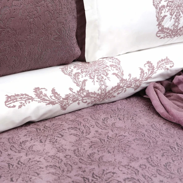 Karaca Home Benjamin Mürdüm 10 Parça Çeyiz Seti - Resim 5