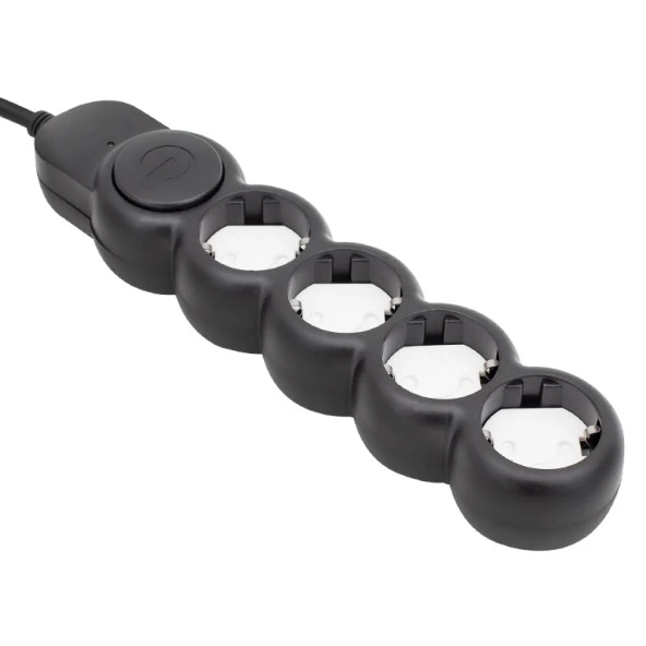 Vea 5'Li Kablolu Anahtarlı 1,5 Metre Akım Korumalı Grup Priz VE-2S5S - 3