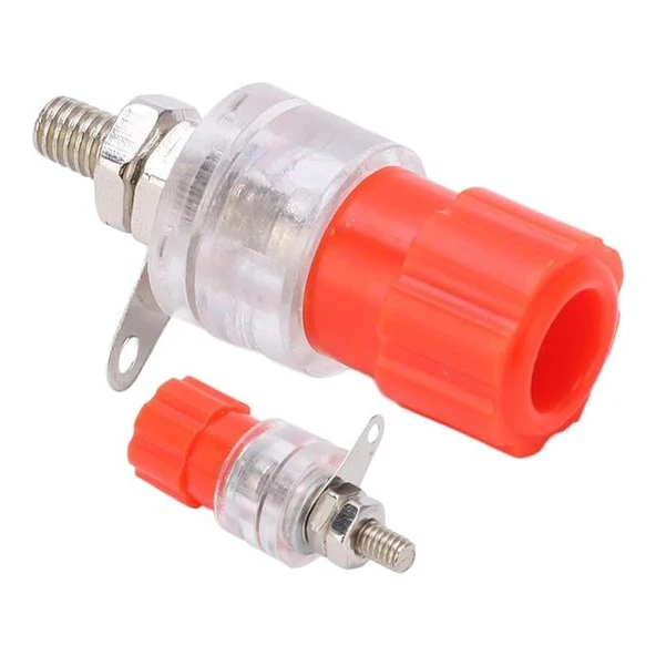 Powermaster IC-240B Şeffaf 4Mm Büyük Boy Banana Born Klemens (1 Adet) - 3