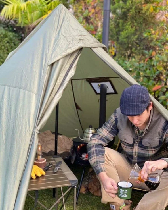 Campout Filtre Kahve Cam Set 400ml - 8