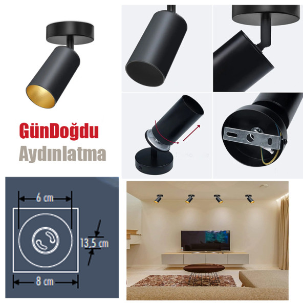 SIVA ÜSTÜ DEKORATİF ARMATÜR VE APLİK - 2