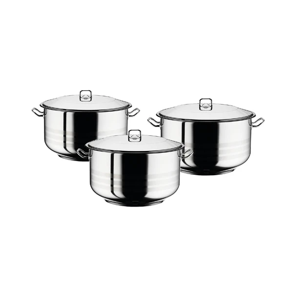 Arian Novel 6 Parça 32x36x40 Cm Çelik Tencere Seti ürün görseli