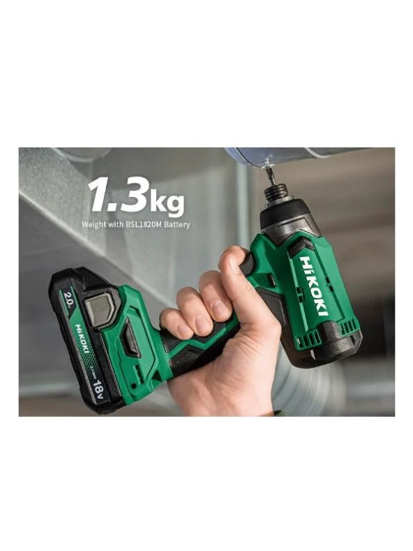 Hitachi Wh18da 18V 2.0 Ah 140 Nm 4-8 Mm Akülü Darbeli Vidalama - 3
