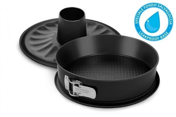 Guardini Gardenia Borulu 2 Tabanlı Kek Kalıbı - 30 Cm - Resim 2