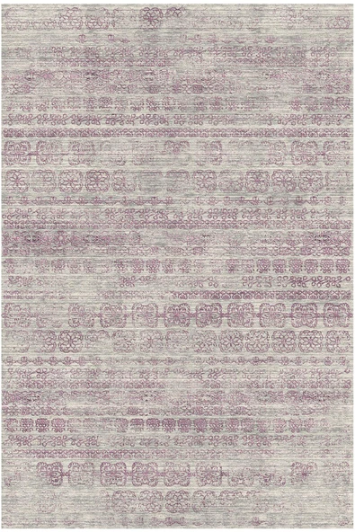 Kilim Desenli Pamuk Taban Yıkanabilir Baskılı Halı  PEMBE 80X200