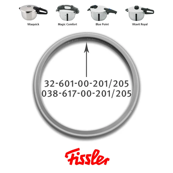 Fissler Düdüklü Tencere Orijinal Kapak Lastiği 18 cm - Eski Model ürün görseli 1