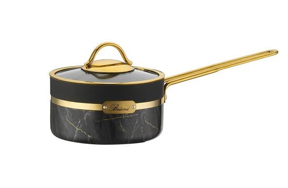 Brioni Selection Plus 16 Cm Sos Tenceresi - Siyah ürün görseli