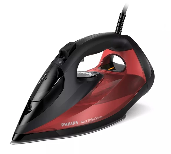 Philips DST7022/40 7000 Series HV Buharlı Ütü Siyah/Kırmızı