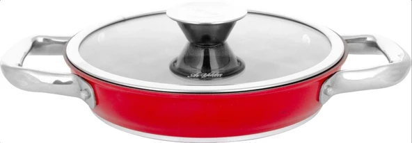 Aryıldız Trendy İnduction Prestige 20 Cm Sahan - Kırmızı - Resim 2