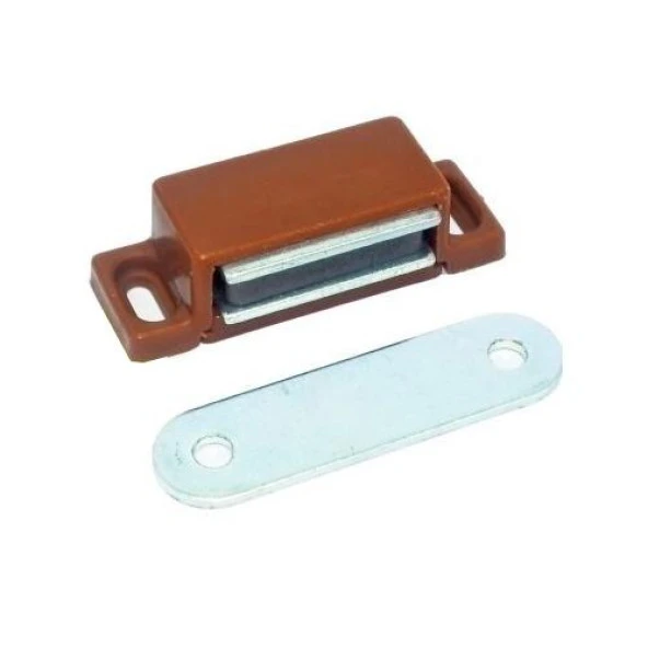 Mıknatıslı Sineklik ÇıtÇıt Pvc Çıtçıt Sineklik Mıknatısı 3 Adet kahverengi