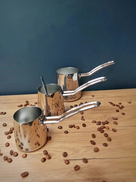 Aryıldız Vento Prestige Çizgili Cezve Takımı ürün görseli