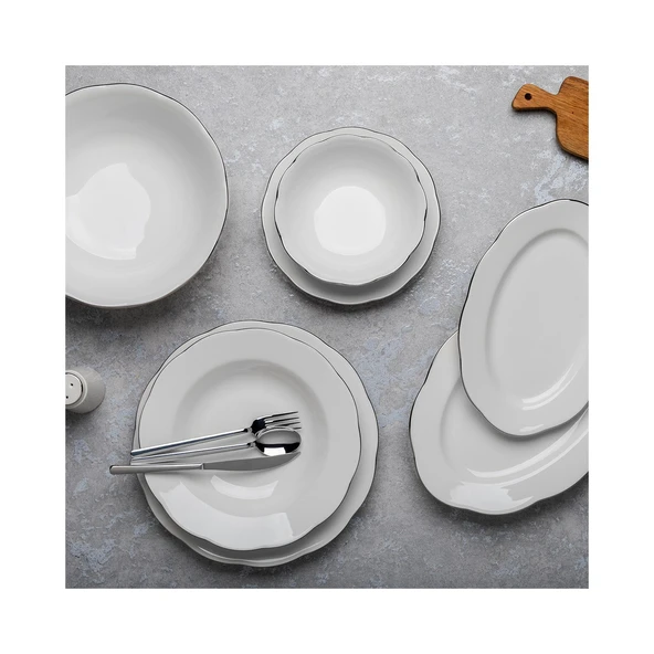Aryıldız AR038031 Passion Silver 30 Parça Yemek Takımı ürün görseli 1