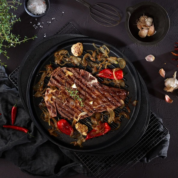 Aryıldız Pro Grade Grill Tepsi 34 Cm - Resim 2