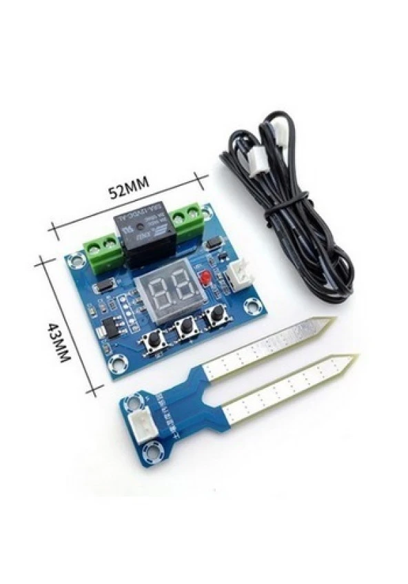 XH-M214 12V Toprak Nemi Algılama Sensör Modülü - Resim 3