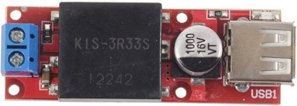 KIS2R33S USB DC 7V-24V u 5V 3A a Dönüştürücü