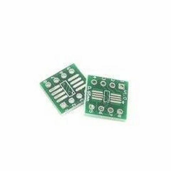 8 Pinli SO/MSOP/TSAOP/SOIC/SOP8'yi DIP8'e Dönüştürücü Kart