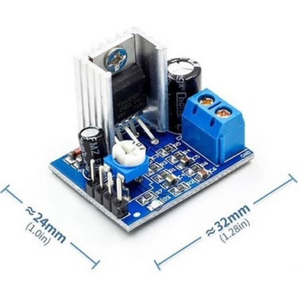 TDA2030A 6-12V 18W Ses Yükseltici Modülü - Resim 2