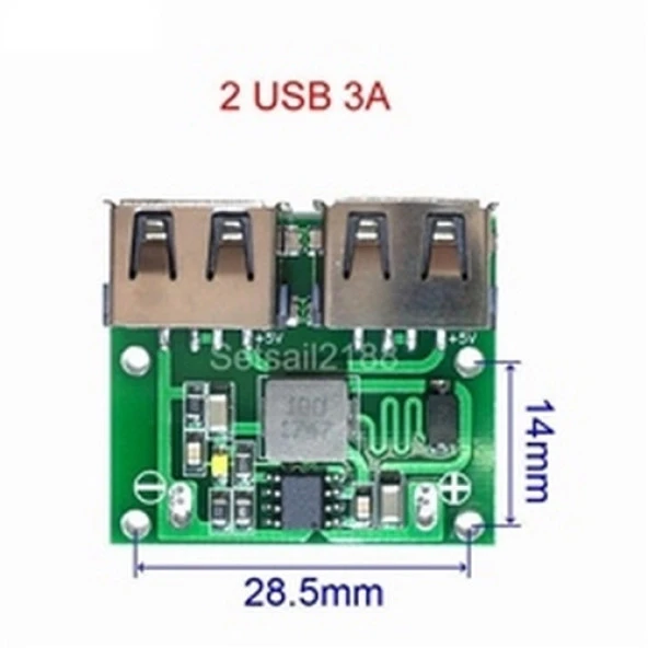 DC-DC 3A Gerilim Düşürücü Modülü - Resim 2